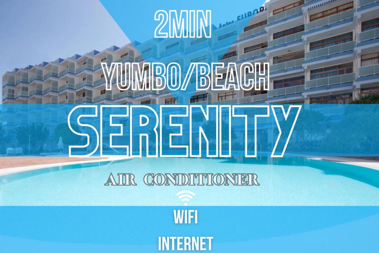 Serenity Yumbo - Europa Appartment 2Min Yumbo - 5Min From Beach - Wifi Free - Air Conditioner - Private Services - Free Welcome Book - Cohote Conserjeria Gran Canaria Playa del Inglés Exterior foto